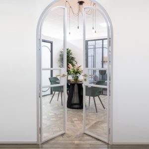 Hinged-doors